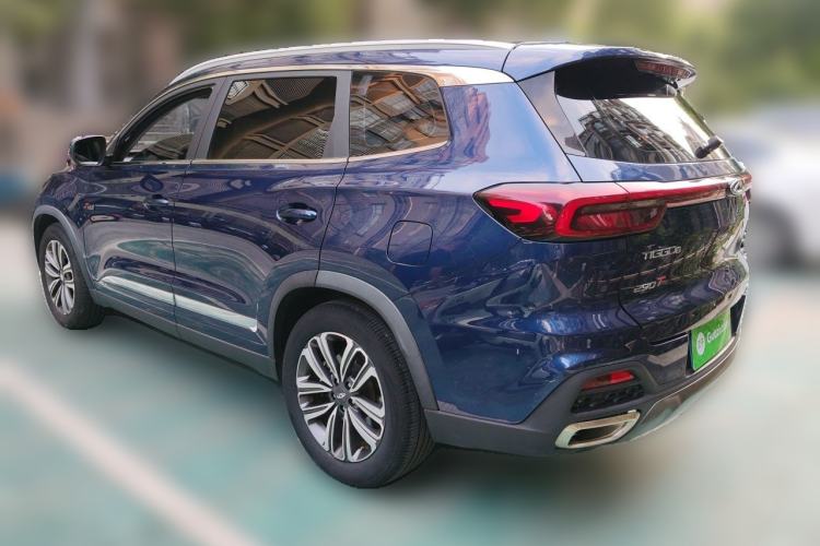 Used Chery Tiggo 8 2019 1.6 TGDI Automatic Luxury Model Rear Left 45 Deg