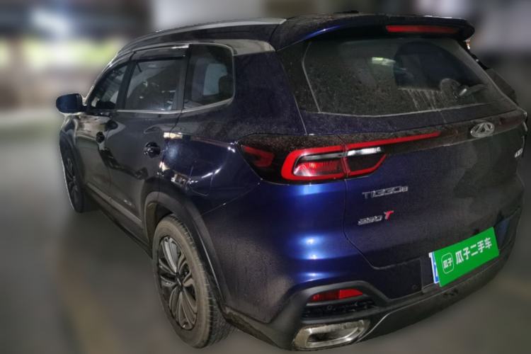 Used Chery Tiggo 8 2019 1.6 TGDI Automatic Luxury Model Rear Left 45 Deg