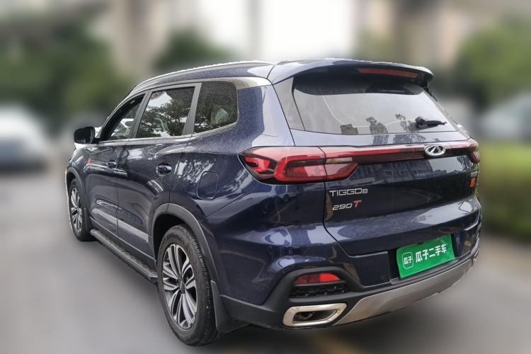 Used Chery Tiggo 8 2019 1.6 TGDI Automatic Luxury Model Rear Left 45 Deg
