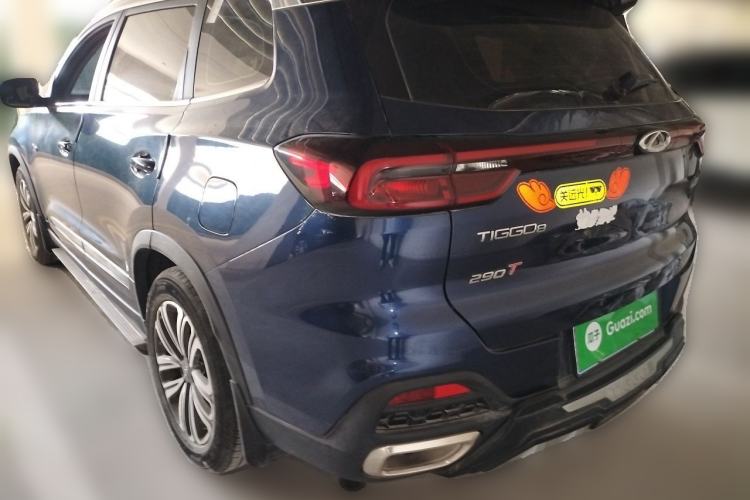 Used Chery Tiggo 8 2019 1.6 TGDI Automatic Luxury Model Rear Left 45 Deg