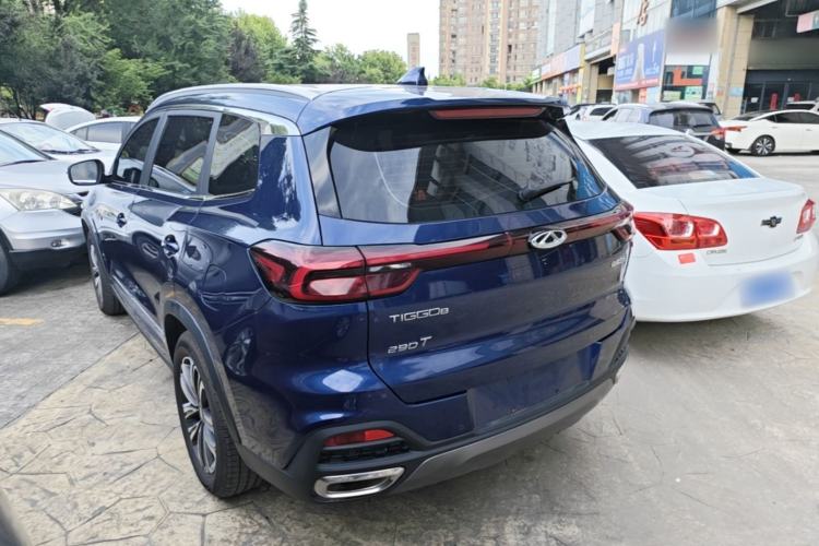 Used Chery Tiggo 8 2019 1.6 TGDI Automatic Elite Model Rear Left 45 Deg