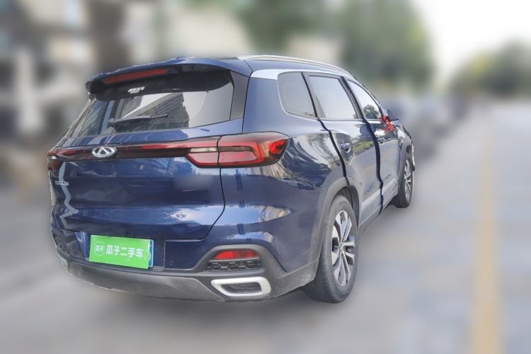 Used Chery Tiggo 8 2019 1.5 TCI Automatic Elite Model Rear Right 45 Deg