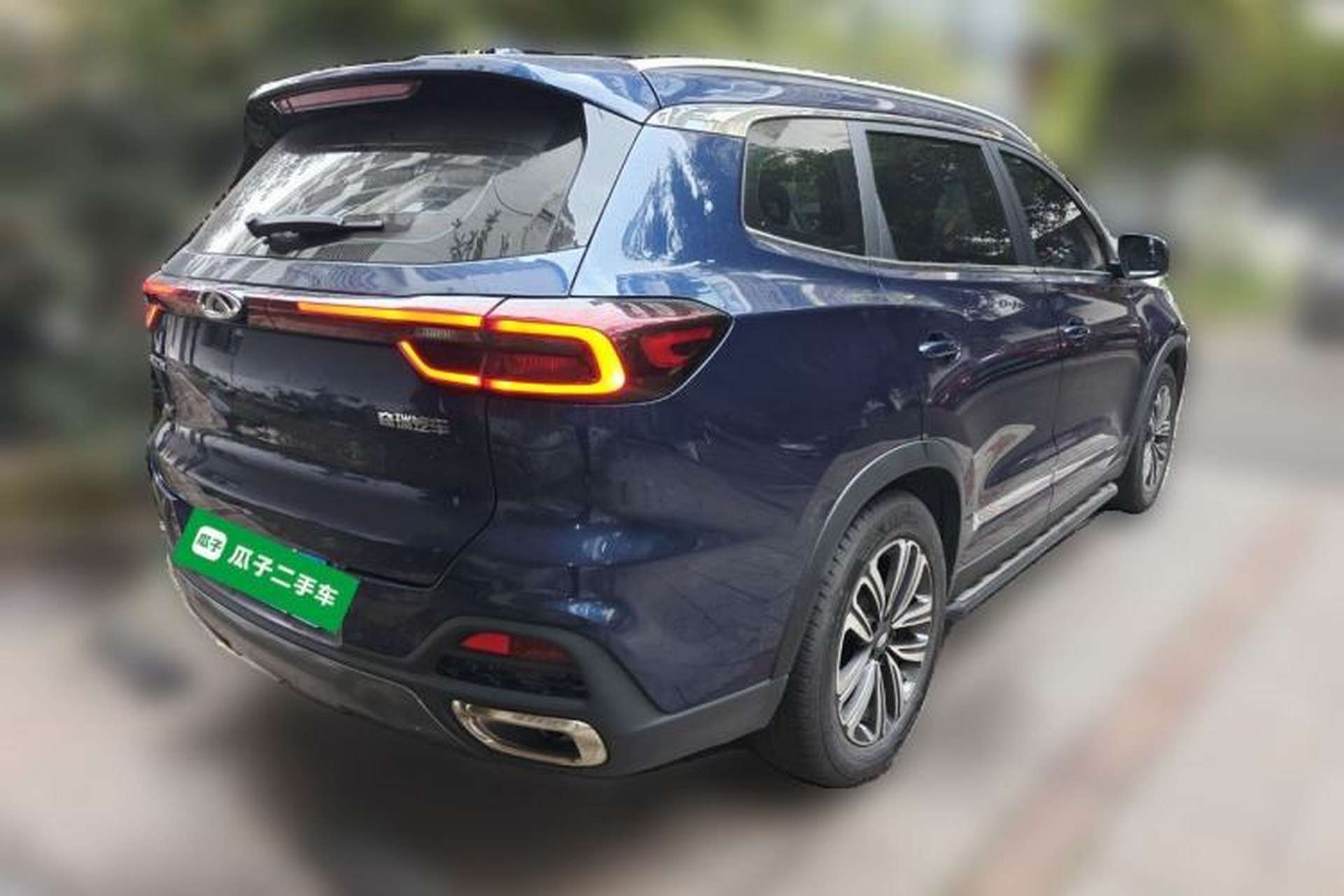 Used Chery Tiggo 8 2019 1.6 TGDI Automatic Prestige Model Rear Right 45 Deg