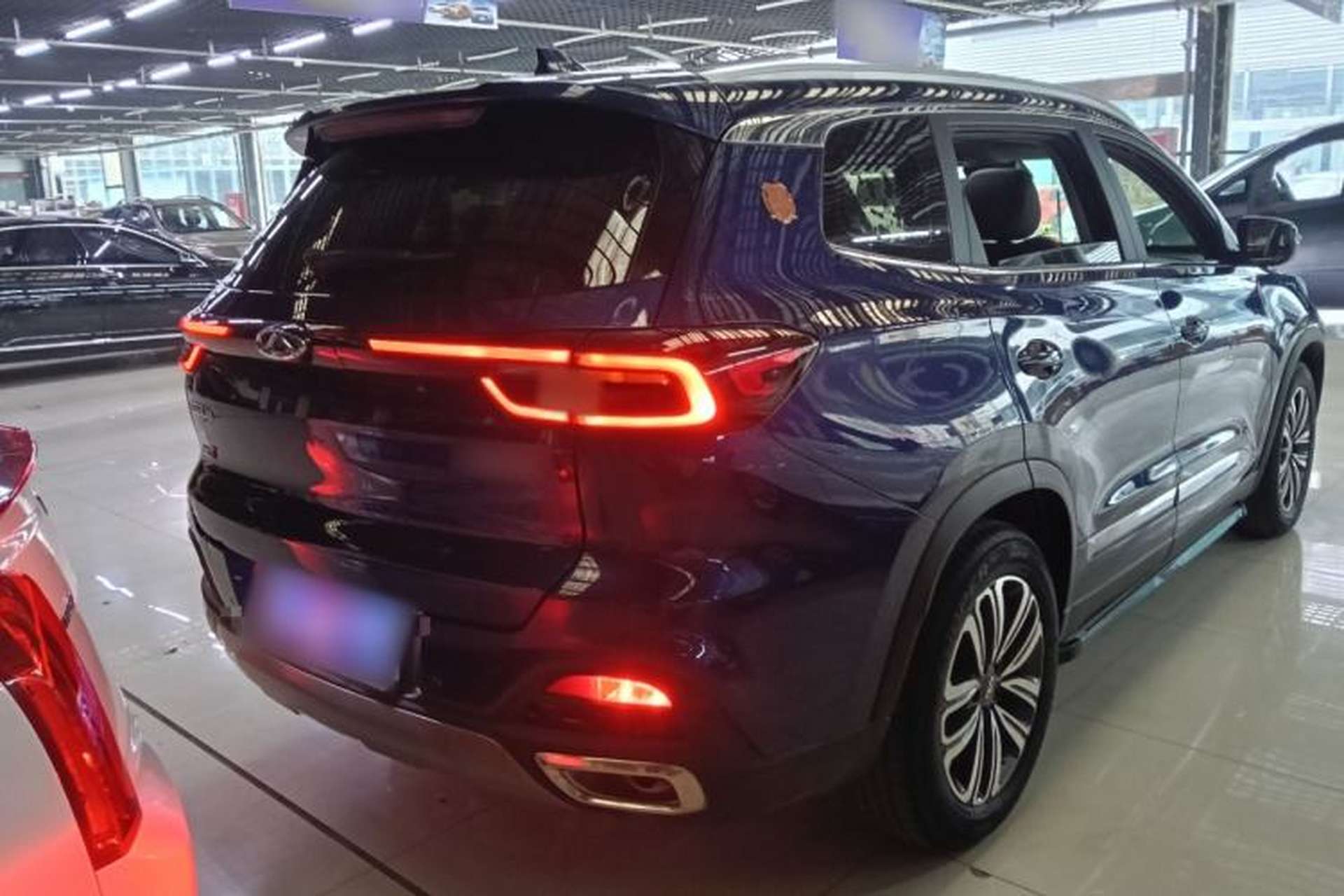 Used Chery Tiggo 8 2019 1.6 TGDI Automatic Luxury Model Rear Right 45 Deg
