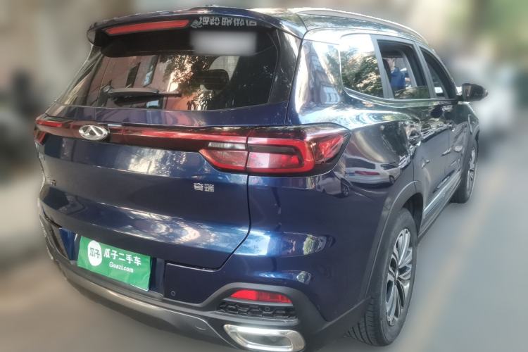 Used Chery Tiggo 8 2019 1.6 TGDI Automatic Elite Model Rear Right 45 Deg