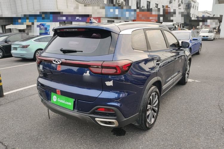 Used Chery Tiggo 8 2019 1.6 TGDI Automatic Elite Model Rear Right 45 Deg