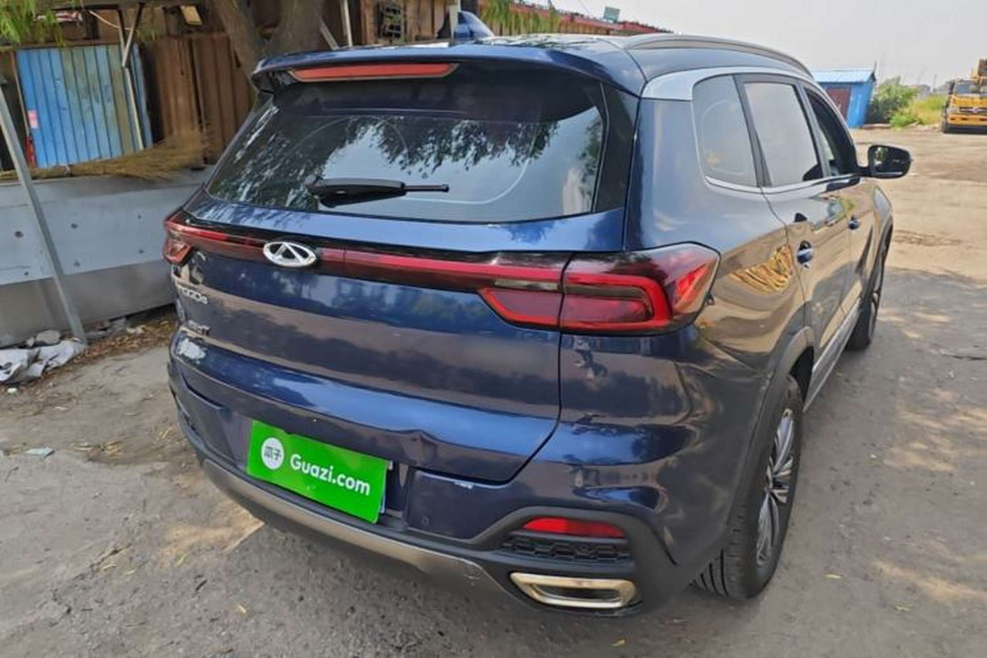 Used Chery Tiggo 8 2019 1.6 TGDI Automatic Luxury Model Rear Right 45 Deg