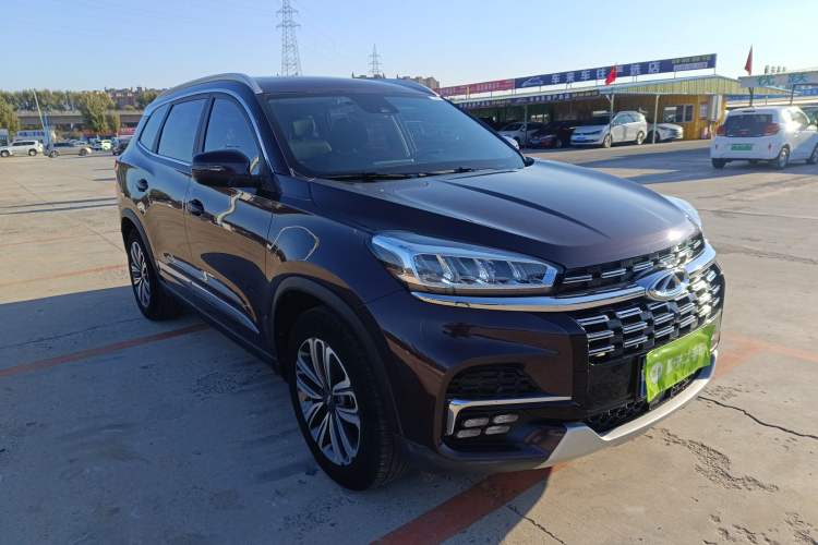 Used Chery Tiggo 8 2019 1.6 TGDI Automatic Luxury Model Front Right 45 Deg