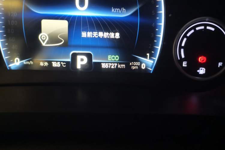 Used Chery Tiggo 8 2019 1.6 TGDI Automatic Luxury Model Odometer Close Up