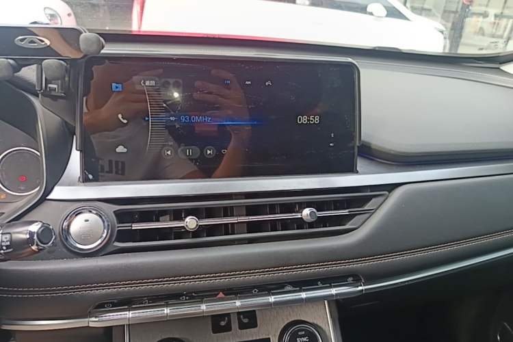 Used Chery Tiggo 8 2019 1.5 TCI Automatic Elite Model Audio And AC Panel