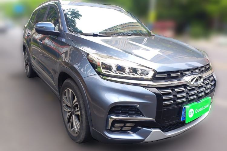 Used Chery Tiggo 8 2019 1.6 TGDI Automatic Luxury Model Front Right 45 Deg
