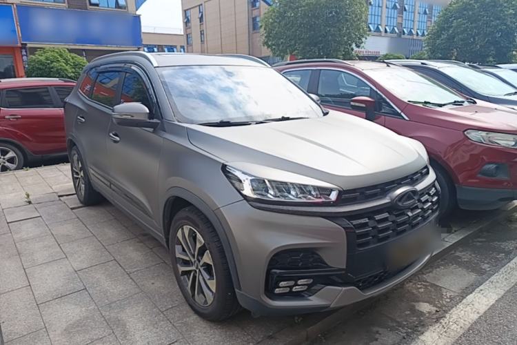 Used Chery Tiggo 8 2019 1.5 TCI Automatic Elite Model Front Right 45 Deg