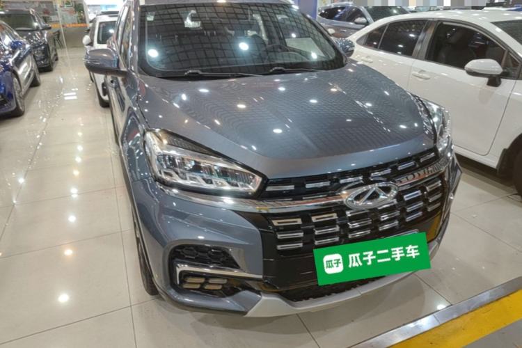 Used Chery Tiggo 8 2019 1.6 TGDI Automatic Elite Model Front Right 45 Deg
