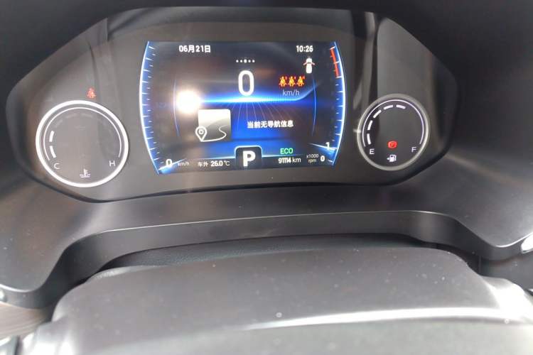Used Chery Tiggo 8 2019 1.6 TGDI Automatic Luxury Model Odometer Close Up