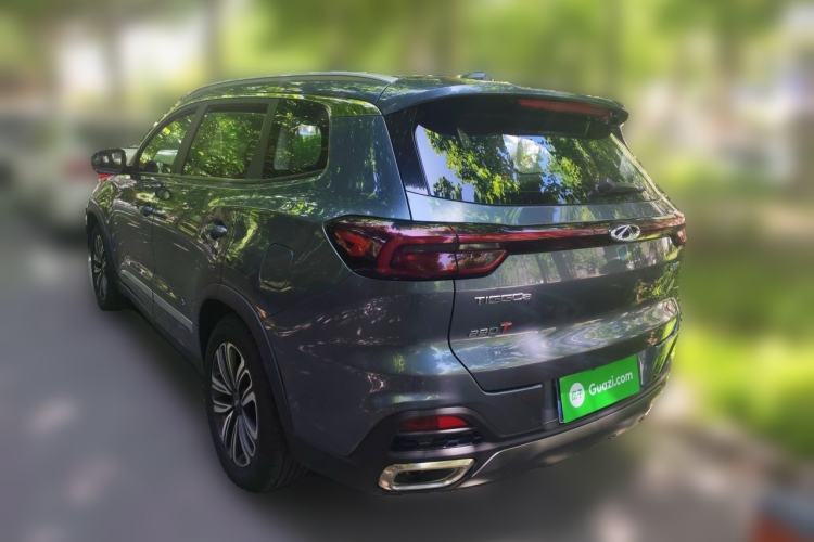 Used Chery Tiggo 8 2019 1.6 TGDI Automatic Elite Model Rear Left 45 Deg