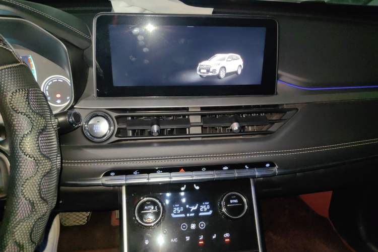 Used Chery Tiggo 8 2019 1.6 TGDI Automatic Elite Model Audio And AC Panel
