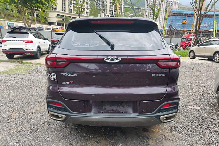 Used Chery Tiggo 8 2019 1.6 TGDI Automatic Fashion Edition Exterior 4