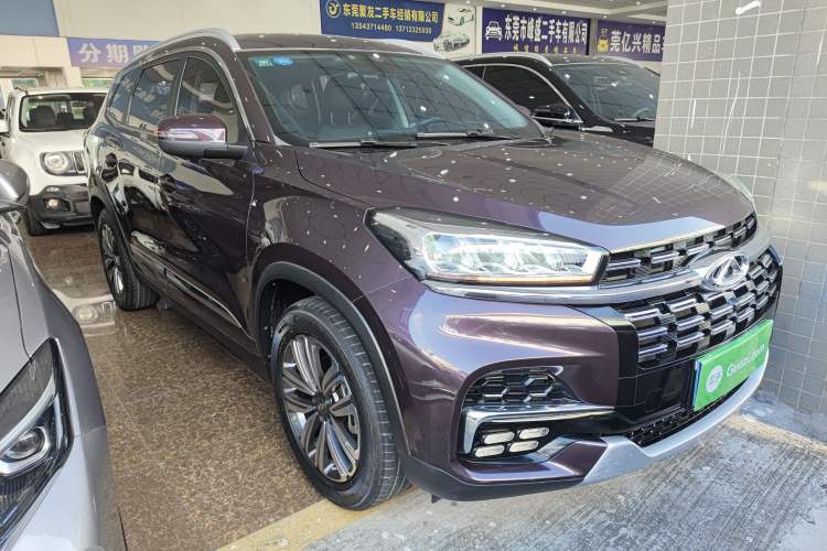 Used Chery Tiggo 8 2019 1.6 TGDI Automatic Elite Model Front Right 45 Deg