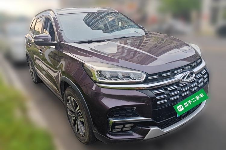 Used Chery Tiggo 8 2019 1.6 TGDI Automatic Luxury Model Front Right 45 Deg