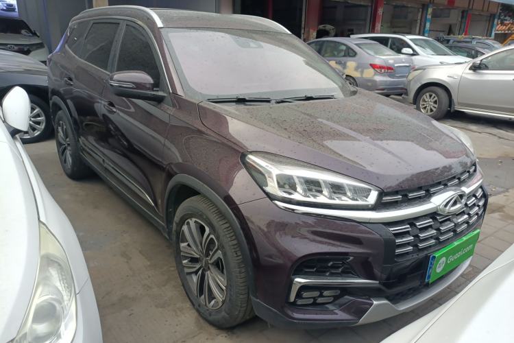 Used Chery Tiggo 8 2019 1.6 TGDI Automatic Luxury Model Front Right 45 Deg