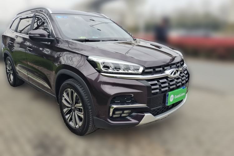 Used Chery Tiggo 8 2019 1.6 TGDI Automatic Luxury Model Front Right 45 Deg