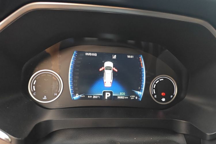 Used Chery Tiggo 8 2019 1.6 TGDI Automatic Luxury Model Instrument Cluster