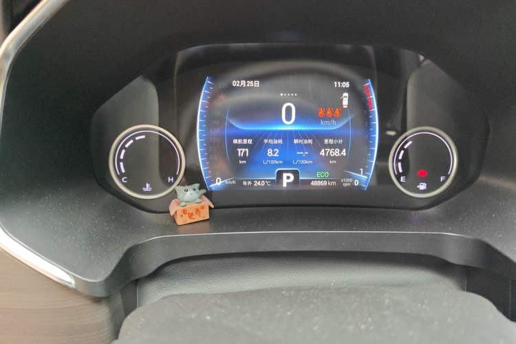 Used Chery Tiggo 8 2019 1.6 TGDI Automatic Luxury Model Odometer Close Up