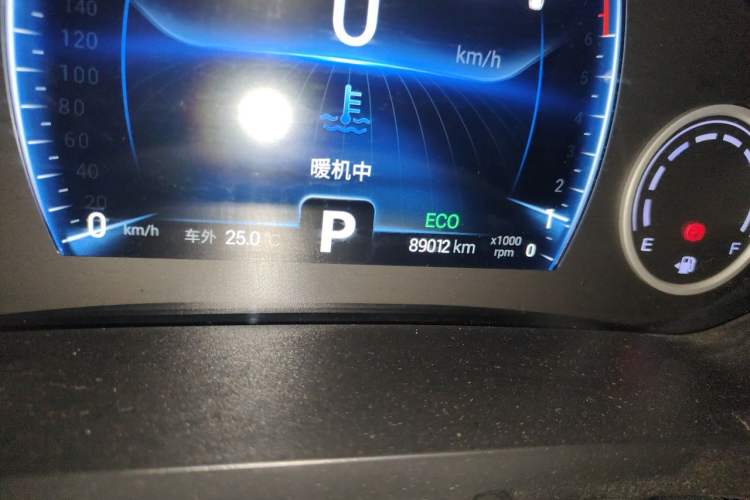 Used Chery Tiggo 8 2019 1.6 TGDI Automatic Elite Model Odometer Close Up