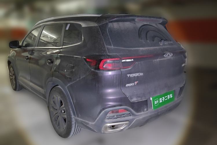 Used Chery Tiggo 8 2019 1.6 TGDI Automatic Prestige Model Rear Left 45 Deg