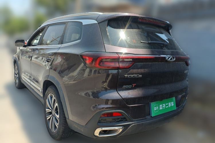 Used Chery Tiggo 8 2019 1.6 TGDI Automatic Luxury Model Rear Left 45 Deg