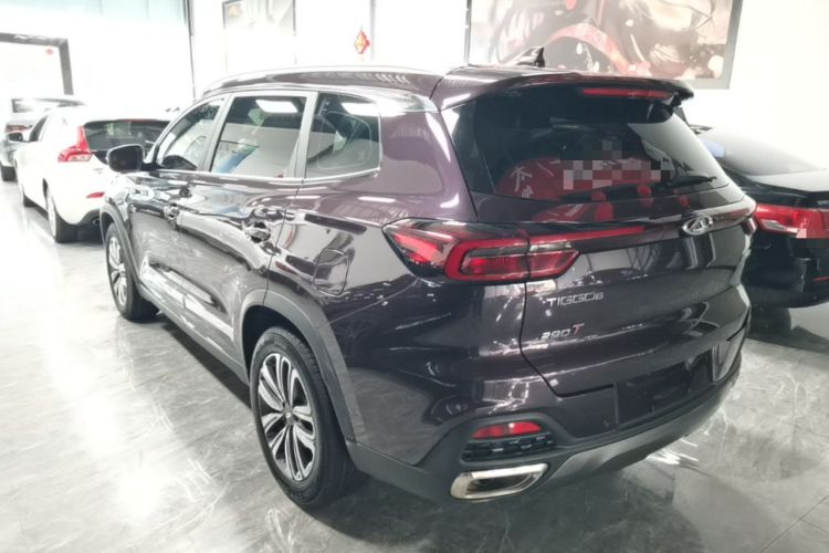 Used Chery Tiggo 8 2019 1.6 TGDI Automatic Elite Model Rear Left 45 Deg