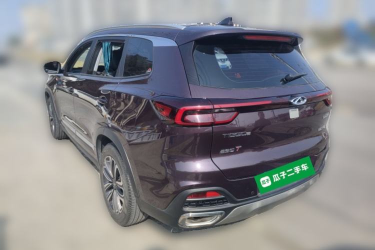 Used Chery Tiggo 8 2019 1.6 TGDI Automatic Elite Model Rear Left 45 Deg