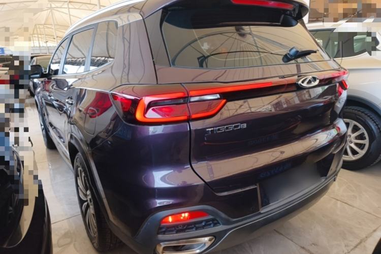 Used Chery Tiggo 8 2019 1.6 TGDI Automatic Elite Model Rear Left 45 Deg