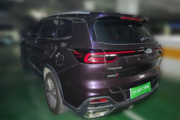 Used Chery Tiggo 8 2019 1.6 TGDI Automatic Luxury Model Rear Left 45 Deg