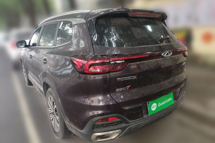 Used Chery Tiggo 8 2019 1.6 TGDI Automatic Prestige Model Rear Left 45 Deg