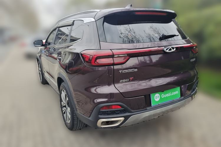 Used Chery Tiggo 8 2019 1.6 TGDI Automatic Luxury Model Rear Left 45 Deg