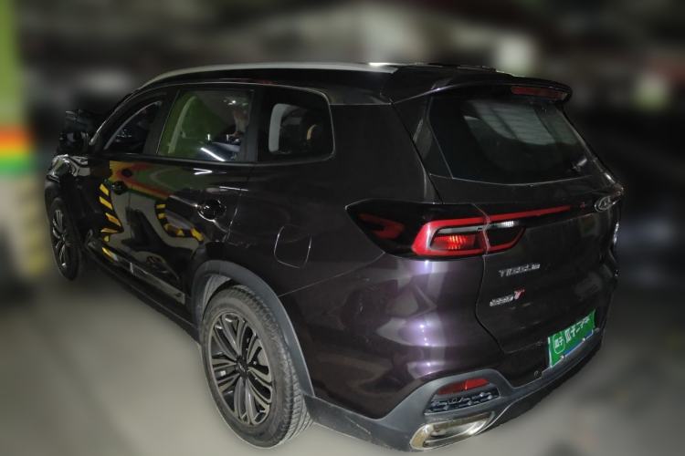 Used Chery Tiggo 8 2019 1.6 TGDI Automatic Elite Model Rear Left 45 Deg
