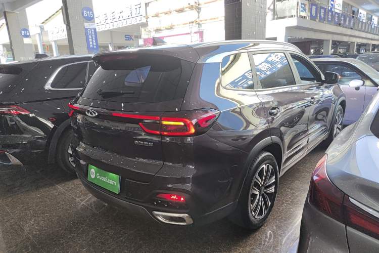 Used Chery Tiggo 8 2019 1.6 TGDI Automatic Elite Model Rear Right 45 Deg