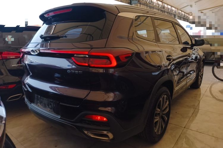 Used Chery Tiggo 8 2019 1.6 TGDI Automatic Elite Model Rear Right 45 Deg
