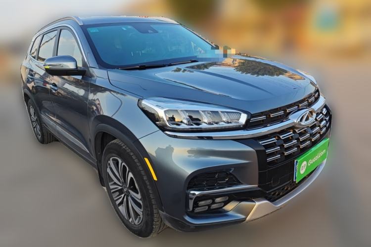 Used Chery Tiggo 8 2019 1.6 TGDI Automatic Luxury Model Front Right 45 Deg