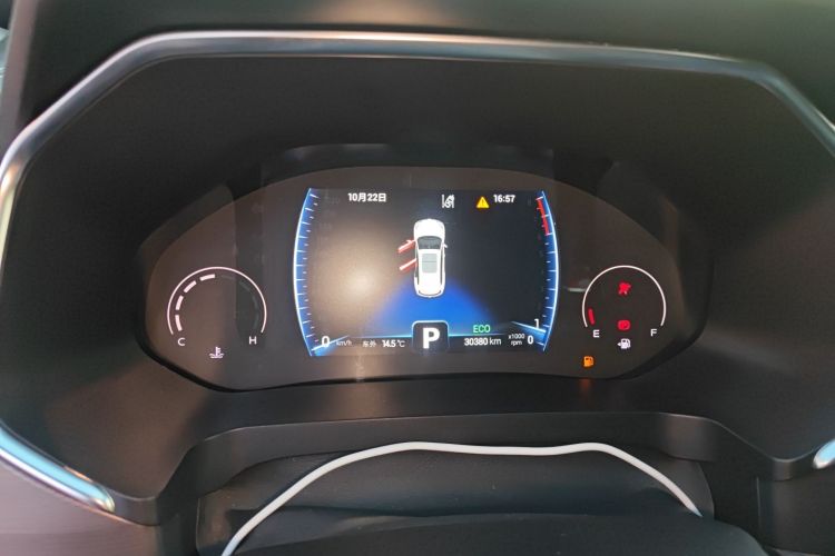 Used Chery Tiggo 8 2019 1.6 TGDI Automatic Luxury Model Odometer Close Up