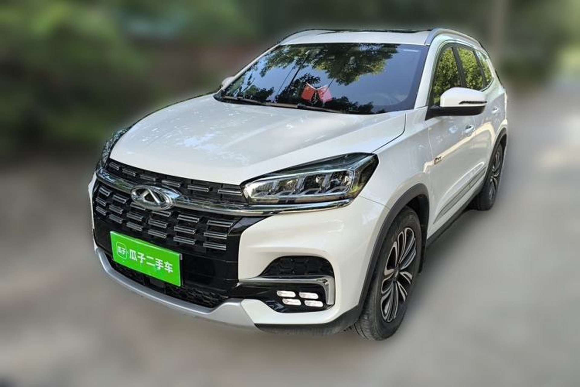 Used Chery Tiggo 8 2019 1.6 TGDI Automatic Luxury Model Front Left 45 Deg