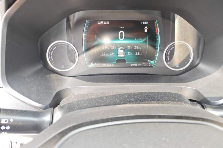 Used Chery Tiggo 8 2019 1.5 TCI Manual Elite Model Odometer Close Up