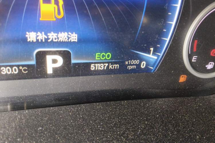 Used Chery Tiggo 8 2019 1.6 TGDI Automatic Elite Model Odometer Close Up