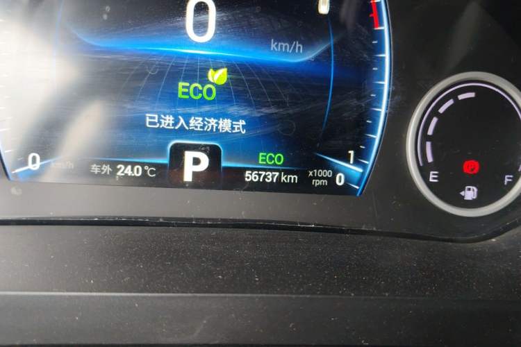 Used Chery Tiggo 8 2019 1.6 TGDI Automatic Luxury Model Odometer Close Up