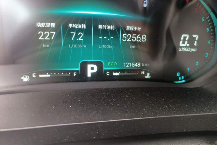 Used Chery Tiggo 8 2019 1.6 TGDI Automatic Luxury Model Odometer Close Up