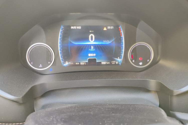 Used Chery Tiggo 8 2019 1.5 TCI Manual Elite Model Odometer Close Up