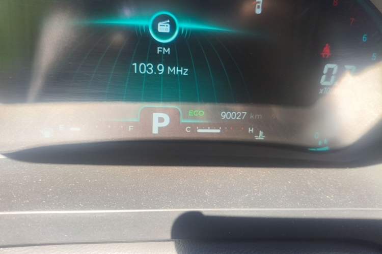 Used Chery Tiggo 8 2019 1.6 TGDI Automatic Elite Model Odometer Close Up