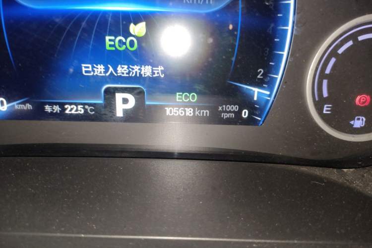 Used Chery Tiggo 8 2019 1.6 TGDI Automatic Luxury Model Odometer Close Up