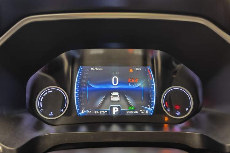 Used Chery Tiggo 8 2019 1.6 TGDI Automatic Luxury Model Odometer Close Up